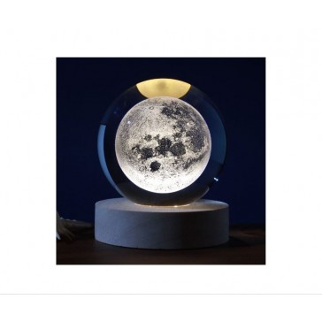 Crystal Ball Lamp - Moon