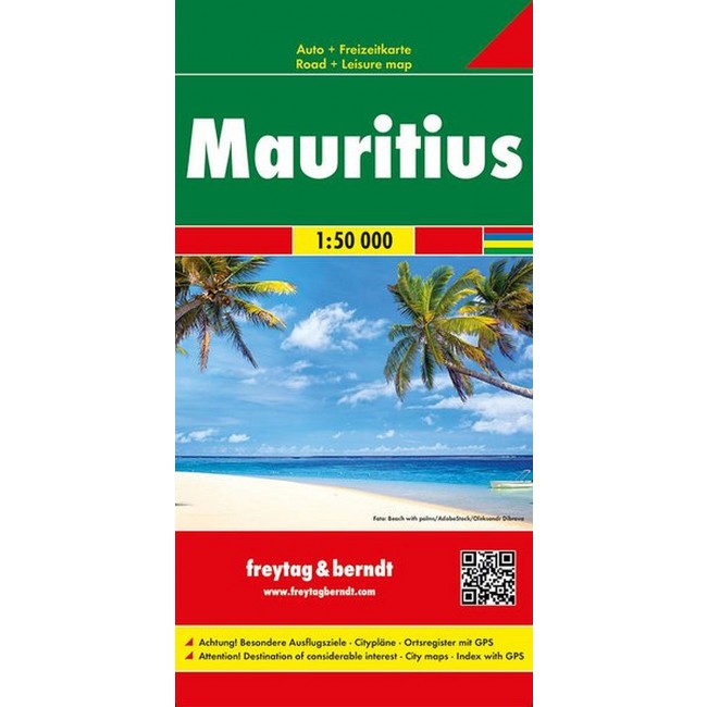 Mauritius Mauritius - Mauritius - Kort - Freytag & Berndt Nordisk Korthandel